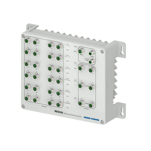 Switch Ethernet gestibile - RES10G-3006BB-26P  - HUBER+SUHNER - 30 porte / di livello 2 / di livello 3