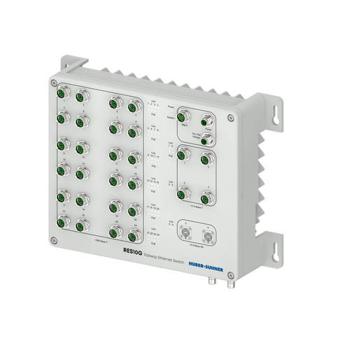 Switch Ethernet gestibile - RES10G-2804-2SR-26P - HUBER+SUHNER - 30 porte / di livello 2 / di livello 3