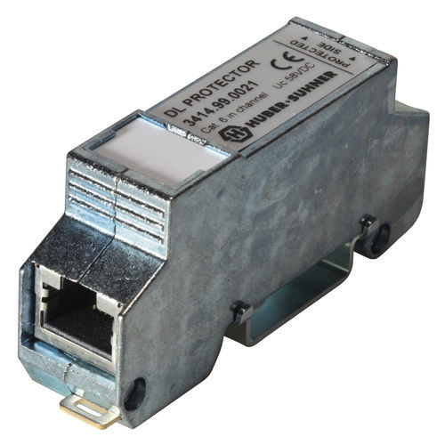 Limitatore di sovratensione di tipo 3 - 3414.99.0021 - HUBER+SUHNER - da giardino / per linea di trasmissione dati e telecomunicazione / di alimentazione Ethernet