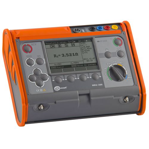 Tester di resistenza di terra - MRU-200 - Sonel SA - di continuità / elettrico / di corrente di fuga