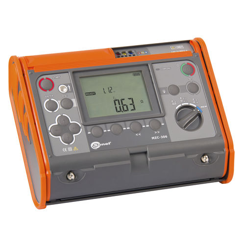 Tester elettrico - MZC-306 - Sonel SA - di sicurezza elettrica / di impedenza / corrente di cortocircuito