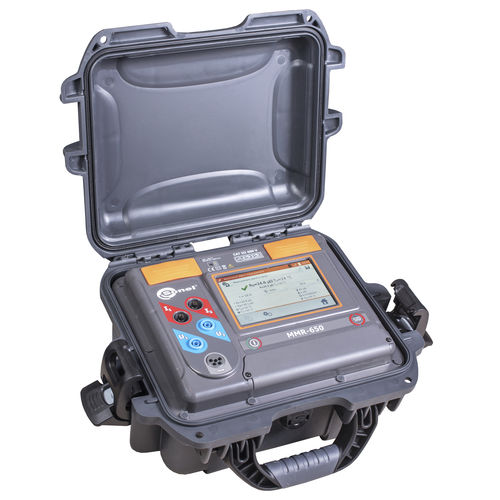 Microohmmetro digitale - MMR-650 - Sonel SA - portatile / con bassa resistenza / 4 cavi