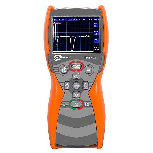 Riflettometro TDR - TDR-420 - Sonel SA - portatile