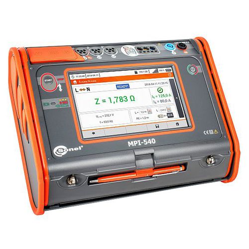 Tester per impianto elettrico - MPI-540 - Sonel SA - di tensione / di isolamento / di impedenza