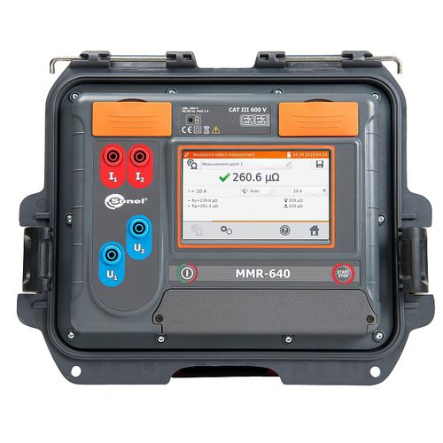Microohmmetro digitale - MMR-640 - Sonel SA - portatile / con bassa resistenza / 4 cavi