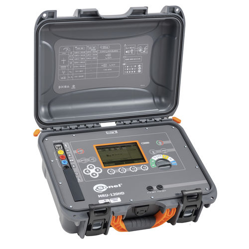 Tester di resistenza di terra - MRU-120HD - Sonel SA - elettrico / di continuità di terra / di sicurezza elettrica
