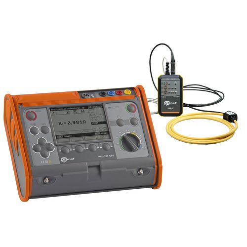 Tester di resistenza di terra - MRU-200-GPS with ERP-1 adapter - Sonel SA - di continuità / elettrico / di corrente di fuga