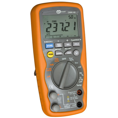 Multimetro digitale - CMM-40 - Sonel SA - portatile / 1000 V / 10 A