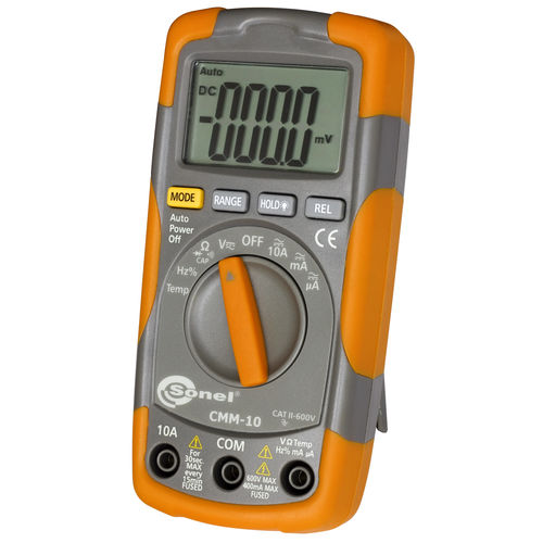Multimetro digitale - CMM-10 - Sonel SA - portatile / 600 V / 10 A