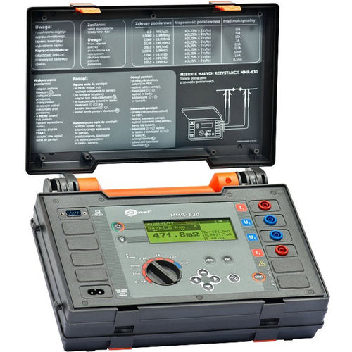 Microohmmetro digitale - MMR-630 - Sonel SA - portatile / con bassa resistenza / 4 cavi