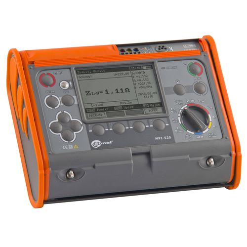Tester per impianto elettrico - MPI-520 - Sonel SA - di isolamento / di tensione / corrente di cortocircuito