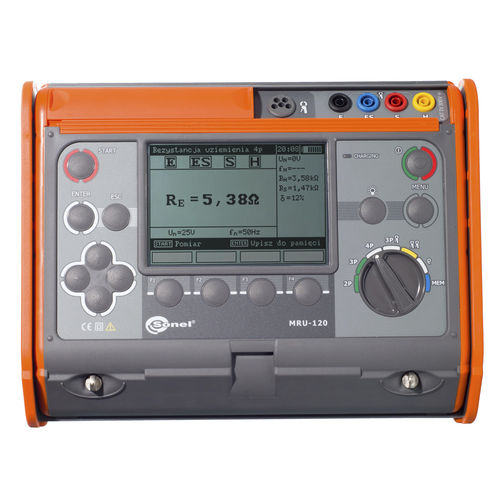 Tester di resistenza di terra - MRU-120 - Sonel SA - di continuità / elettrico / di continuità di terra