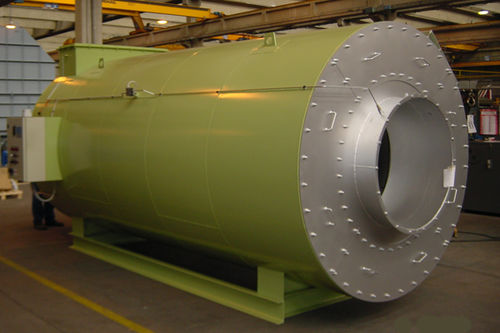 Aerotermo a gas - GASAIRBLOC - Babcock Wanson - da parete / industriale