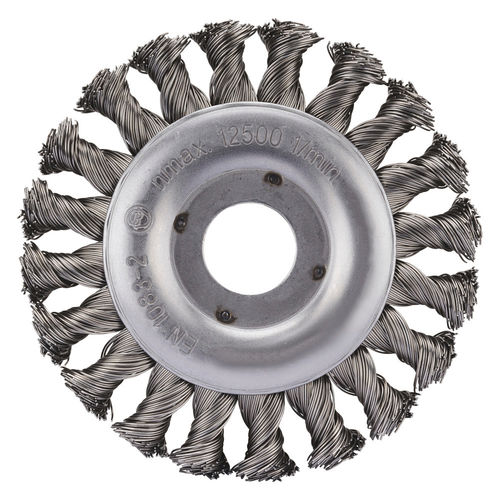 Spazzola circolare a mazzetti ritorti - SRBZ - RHODIUS - di pulizia / in filo metallico