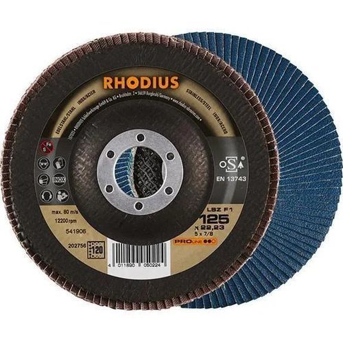 Disco a lamelle per acciaio inossidabile - 0008991161 - RHODIUS - di finitura