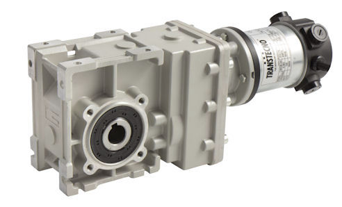 Motoriduttore DC - 0.16 - 0.25 kW, 3 - 48 Nm | NDCMB series - Transtecno - a coppia conica / a ingranaggi elicoidali / ad assi ortogonali