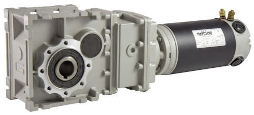 Motoriduttore DC - 0.1 - 0.8 kW, 2 - 279 Nm | ECMB series - Transtecno - a coppia conica / a ingranaggi elicoidali / ad assi ortogonali