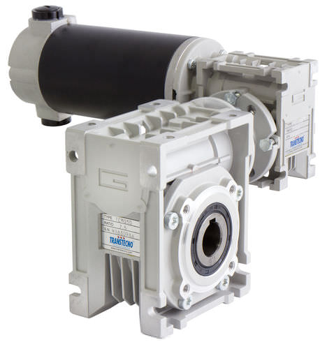 Motoriduttore DC - 0.1 - 0.8 kW, 15 - 2 112 Nm | ECMM series - Transtecno - a vite senza fine / ad assi ortogonali / ad albero cavo
