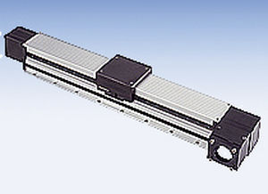 Guida lineare a sfere - 120 series - LinTech - in acciaio / con trasmissione a cinghia