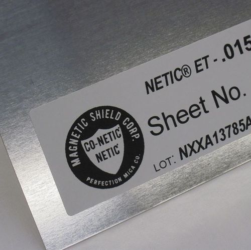 Film di schermatura EMI - NETIC® S3-6 ET - Magnetic Shield Corporation - in metallo