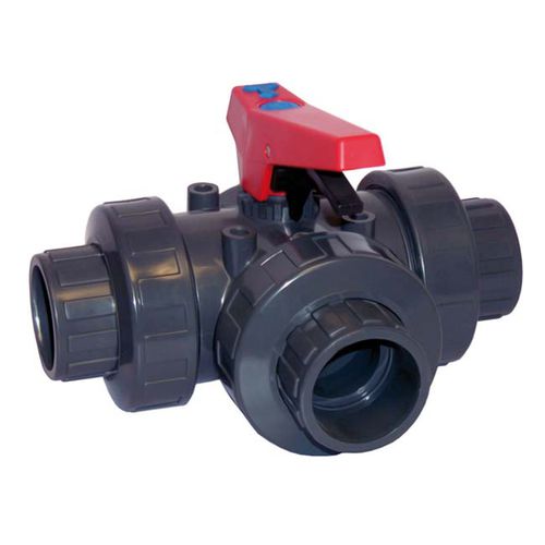 Valvola a sfera - UP.74.SF1 - Cepex SER - a leva / per acqua / in PVC-U