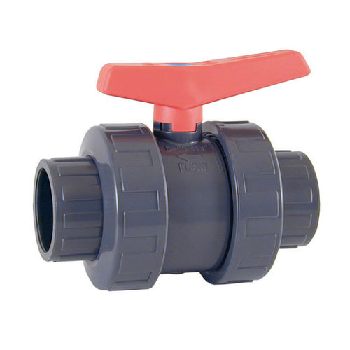 Valvola a sfera - UP.60.SF5 - Cepex SER - manuale / filettata / in PVC-U