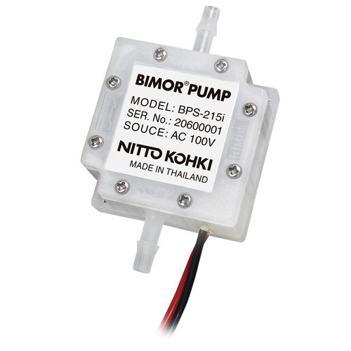 Pompa ad acqua - BIMOR BPS 230V - Nitto Kohki Europe - per prodotti chimici / piezoelettrica / autoadescante