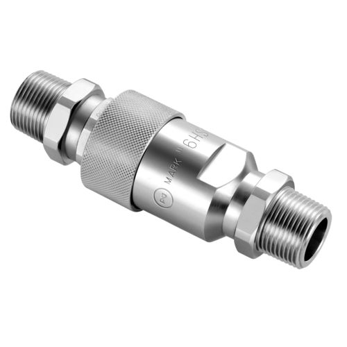 Raccordo idraulico - HSP Cupla - Nitto Kohki Europe - ad avvitamento / in acciaio / maschio