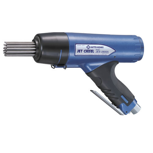 Togli-ruggine a rullini - JEX-2800A - Nitto Kohki Europe - pneumatico / a pistola