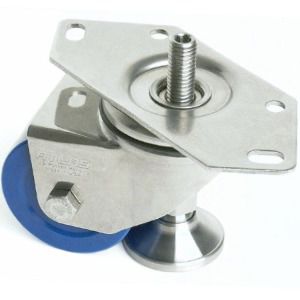 Ruota di immobilizzazione - 500 Series - Atlas Casters - girevole / con piastra girevole / con perno filettato