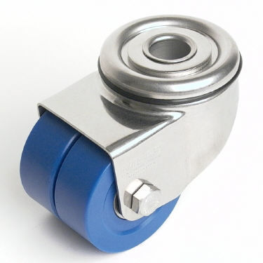 Ruota girevole - 500 Series - Atlas Casters - con piastra girevole / con perno filettato / per carichi pesanti