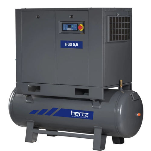 Compressore rotativo - H series - Hertz Kompressoren GmbH - d'aria / con motore elettrico / fisso