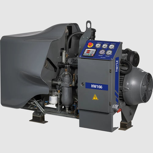 Compressore alternativo - HW series - Hertz Kompressoren GmbH - d'aria / con motore elettrico / fisso