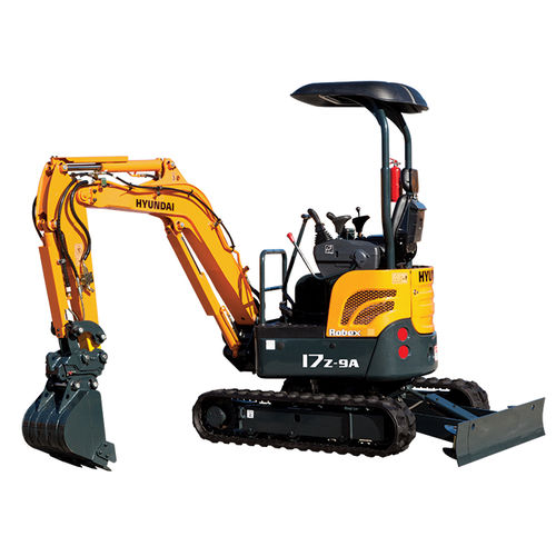 Escavatore compatto - R17Z-9A   - Hyundai Construction Equipment Americas, Inc. - mini / cingolato / Tier 4 finale