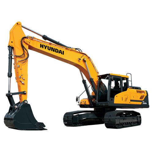 Escavatore intermedio - HX260A L - Hyundai Construction Equipment Americas, Inc. - cingolato / Tier 4 finale / per cantiere di costruzione