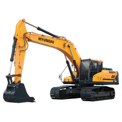 Escavatore intermedio - HX300A L - Hyundai Construction Equipment Americas, Inc. - cingolato / Tier 4 finale / per cantiere di costruzione