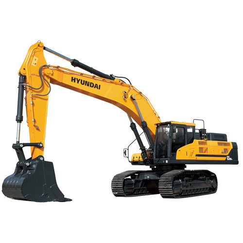 Escavatore intermedio - HX520A L - Hyundai Construction Equipment Americas, Inc. - cingolato / Tier 4 finale / per cantiere di costruzione