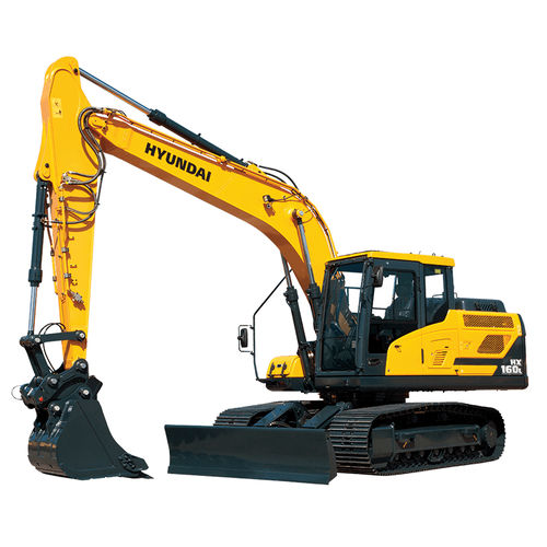 Escavatore intermedio - HX160A L - Hyundai Construction Equipment Americas, Inc. - cingolato / Tier 4 finale / per cantiere di costruzione