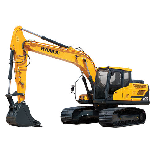Escavatore intermedio - HX180A L - Hyundai Construction Equipment Americas, Inc. - cingolato / Tier 4 finale / per cantiere di costruzione