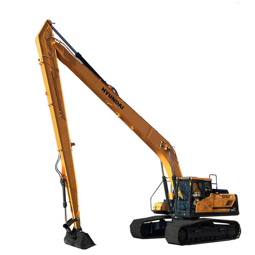 Escavatore a manico lungo - HX300A LR - Hyundai Construction Equipment Americas, Inc. - intermedio / cingolato / Tier 4 finale