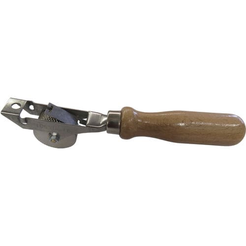 Rullo di pressione con manico in legno - Forsthoff - in acciaio