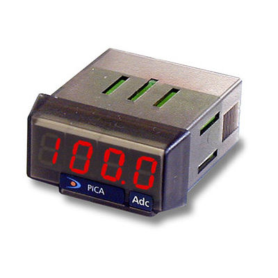 Amperometro DC - PICA40-ADC - DITEL - montato su pannello