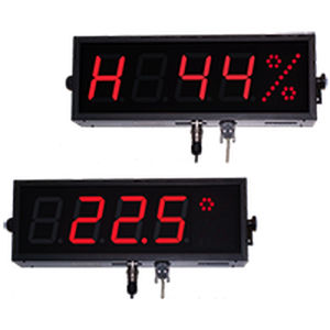 Display alfanumerico - DN189/TH - DITEL - a 7 segmenti / a 5 cifre / per misurazione di temperatura