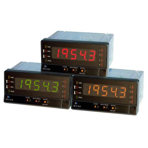 Indicatore di processo - MICRA-E - DITEL - digitale / da montare su pannello / programmabile