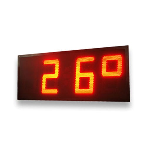 Orologio LED - DMR60 - DITEL - a doppia faccia / per esterni / GPS