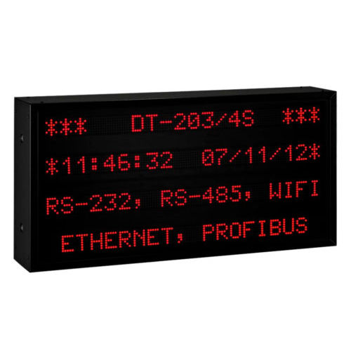 Display LED - DT203/NE - DITEL - alfanumerico / industriale / Modbus
