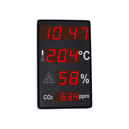 Display digitale - DC41SRTHO - DITEL - a 7 segmenti / per misurazione di temperatura / di misurazione dell'umidità