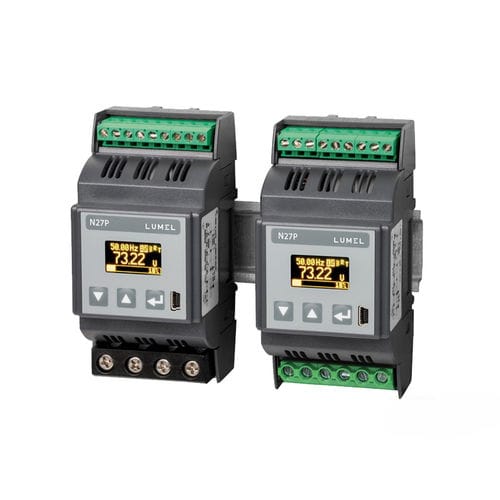 Apparecchio di misura della potenza contatore di energia - N27P - DITEL - su guida DIN / monofase