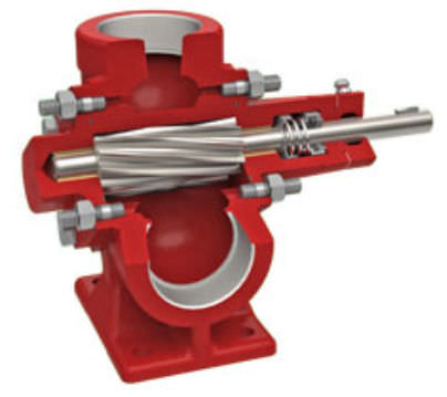 Pompa a ingranaggi interni - max. 75 psi, max. 11.3 gpm | 2835 series - Roper Pump - per prodotti chimici / elettrica / industriale