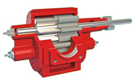 Pompa a ingranaggi - max. 100 psi, 232.0 gpm | 5600 series - Roper Pump - per fanghi / industriale / di trasferimento